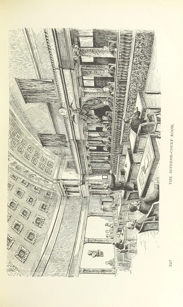 An illustration from The Story of Washington, the National Capital ... Illustrated, 1889, leaf 283