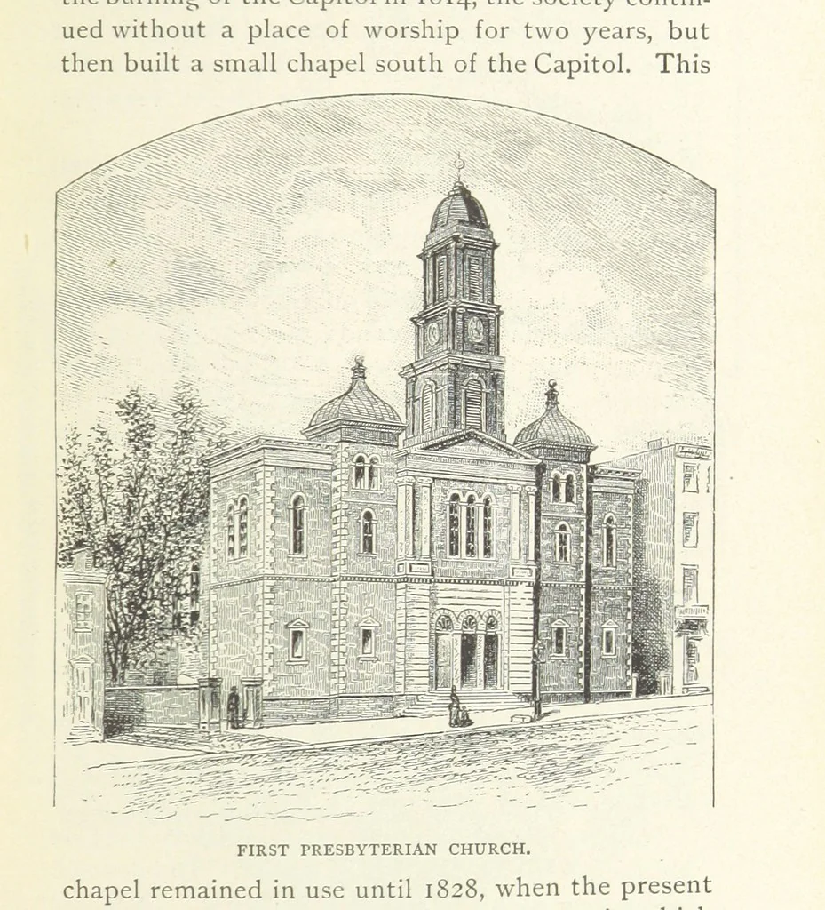 An illustration from The Story of Washington, the National Capital ... Illustrated, 1889, leaf 341
