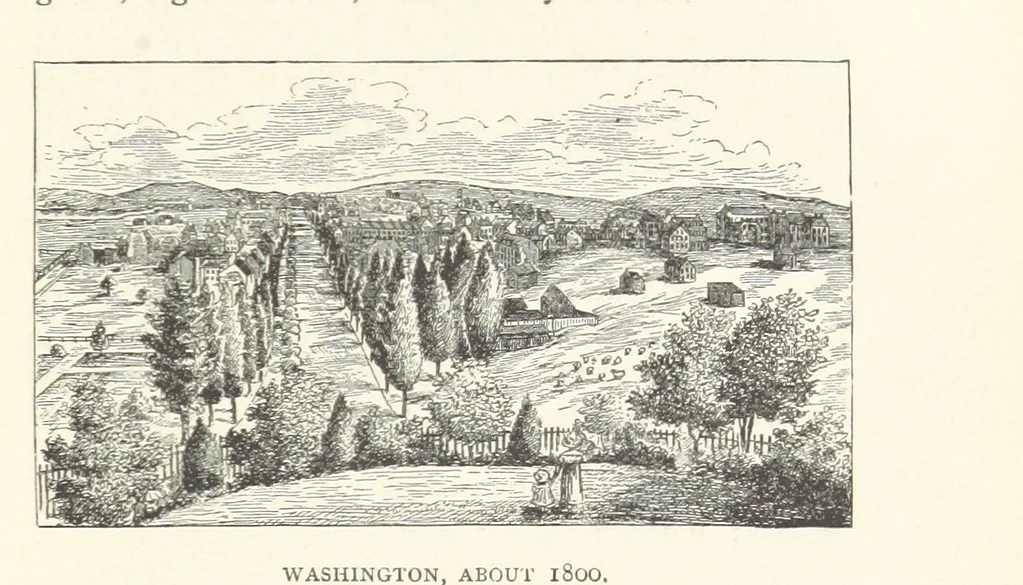 An illustration from The Story of Washington, the National Capital ... Illustrated, 1889, leaf 87