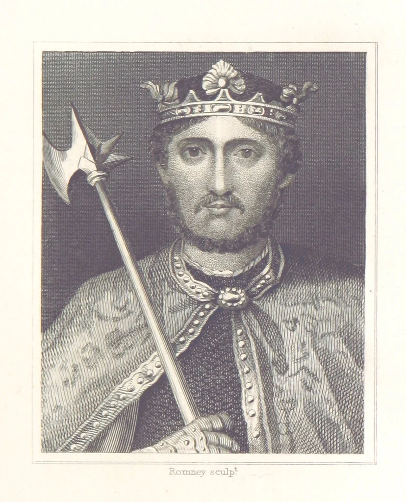 An illustration from A History of England: combining the various histories by Rapin, Henry, Hume, Smollett and Belsham: corrected by reference to Turner, Lingard, Mackintosh ... and other sources. Compiled and arranged by F. G. Tomlins. Stereotype edition, 1857, leaf 229