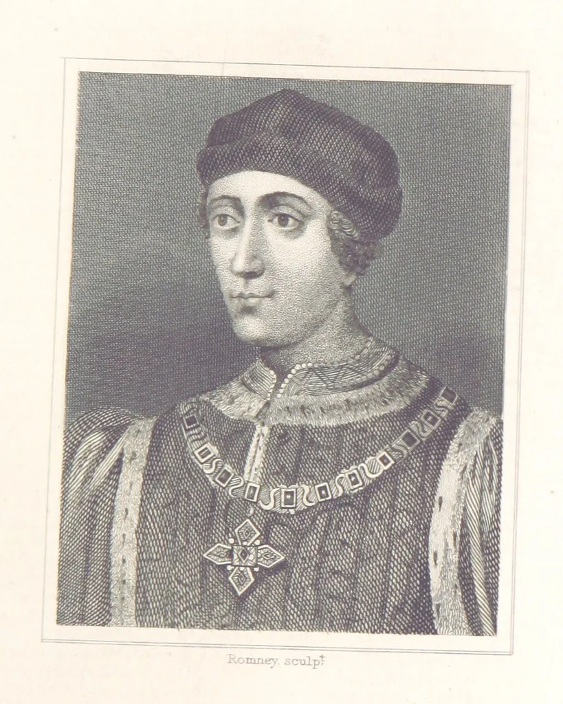 An illustration from A History of England: combining the various histories by Rapin, Henry, Hume, Smollett and Belsham: corrected by reference to Turner, Lingard, Mackintosh ... and other sources. Compiled and arranged by F. G. Tomlins. Stereotype edition, 1857, leaf 521
