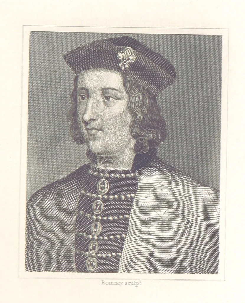 An illustration from A History of England: combining the various histories by Rapin, Henry, Hume, Smollett and Belsham: corrected by reference to Turner, Lingard, Mackintosh ... and other sources. Compiled and arranged by F. G. Tomlins. Stereotype edition, 1857, leaf 547