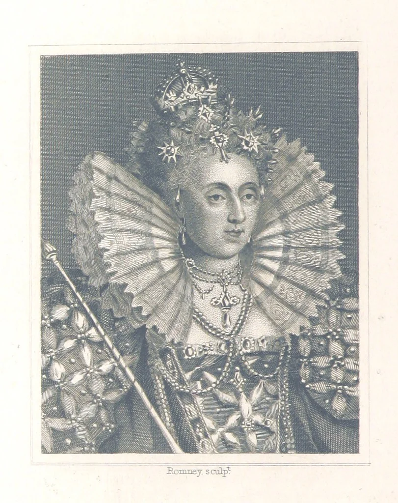 An illustration from A History of England: combining the various histories by Rapin, Henry, Hume, Smollett and Belsham: corrected by reference to Turner, Lingard, Mackintosh ... and other sources. Compiled and arranged by F. G. Tomlins. Stereotype edition, 1857, leaf 854