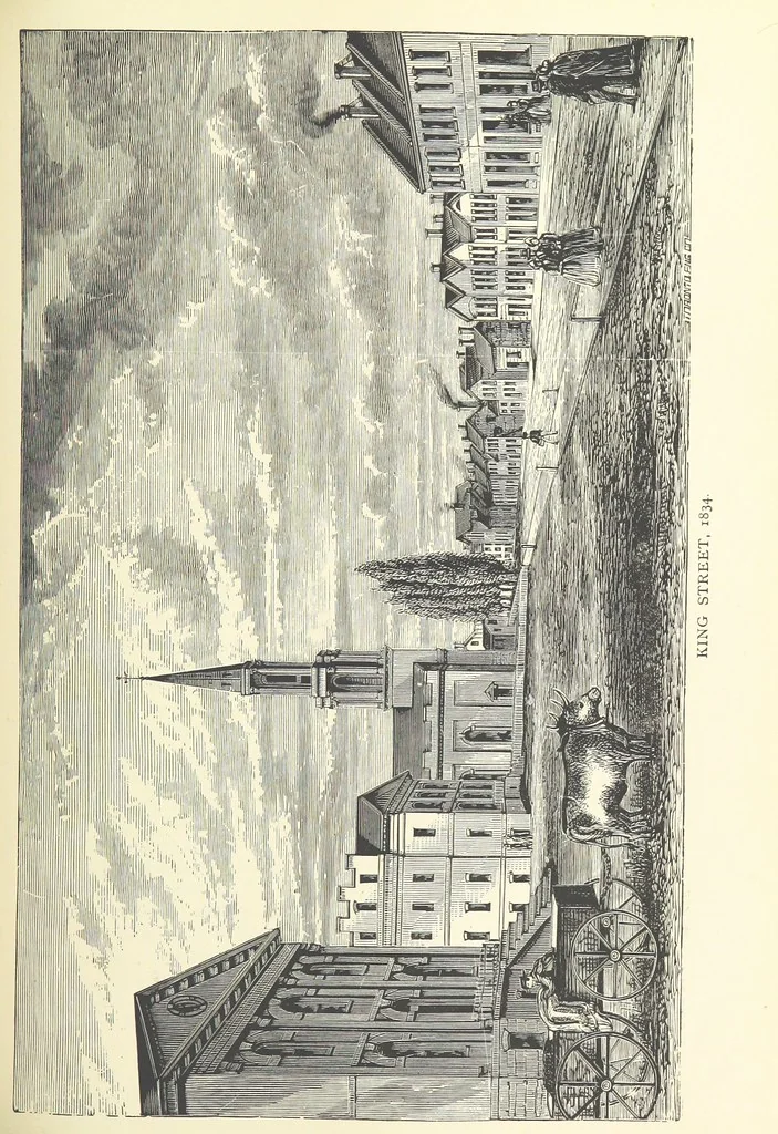An illustration from History of Toronto and County of York, Ontario; containing an outline of the history of the Dominion of Canada ... biographical sketches, etc., etc. [By C. P. Mulvany, G. M. Adam and others.] Illustrated, 1885, leaf 499
