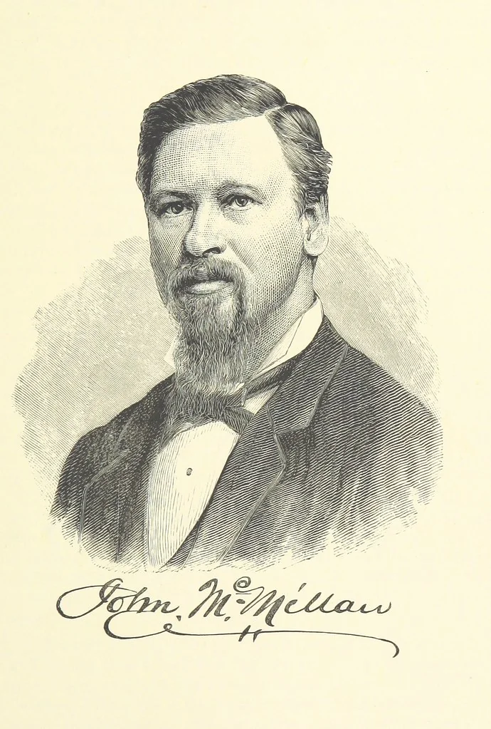 An illustration from History of Toronto and County of York, Ontario; containing an outline of the history of the Dominion of Canada ... biographical sketches, etc., etc. [By C. P. Mulvany, G. M. Adam and others.] Illustrated, 1885, leaf 671