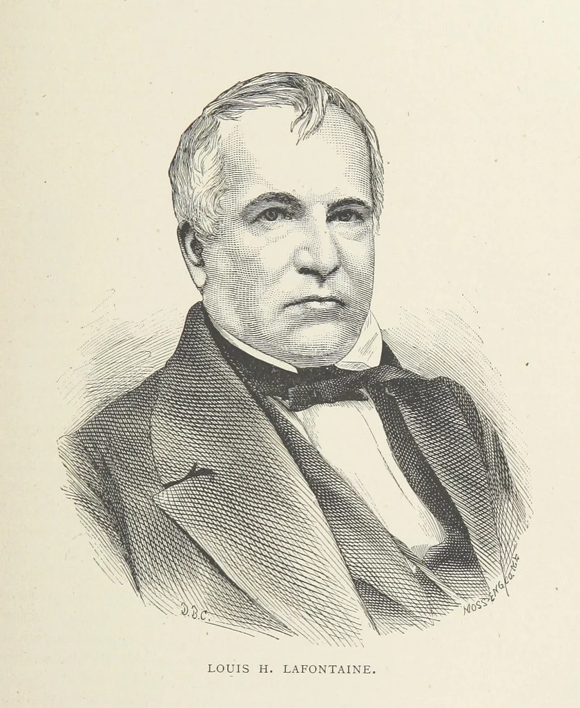 An illustration from History of Toronto and County of York, Ontario; containing an outline of the history of the Dominion of Canada ... biographical sketches, etc., etc. [By C. P. Mulvany, G. M. Adam and others.] Illustrated, 1885, leaf 87