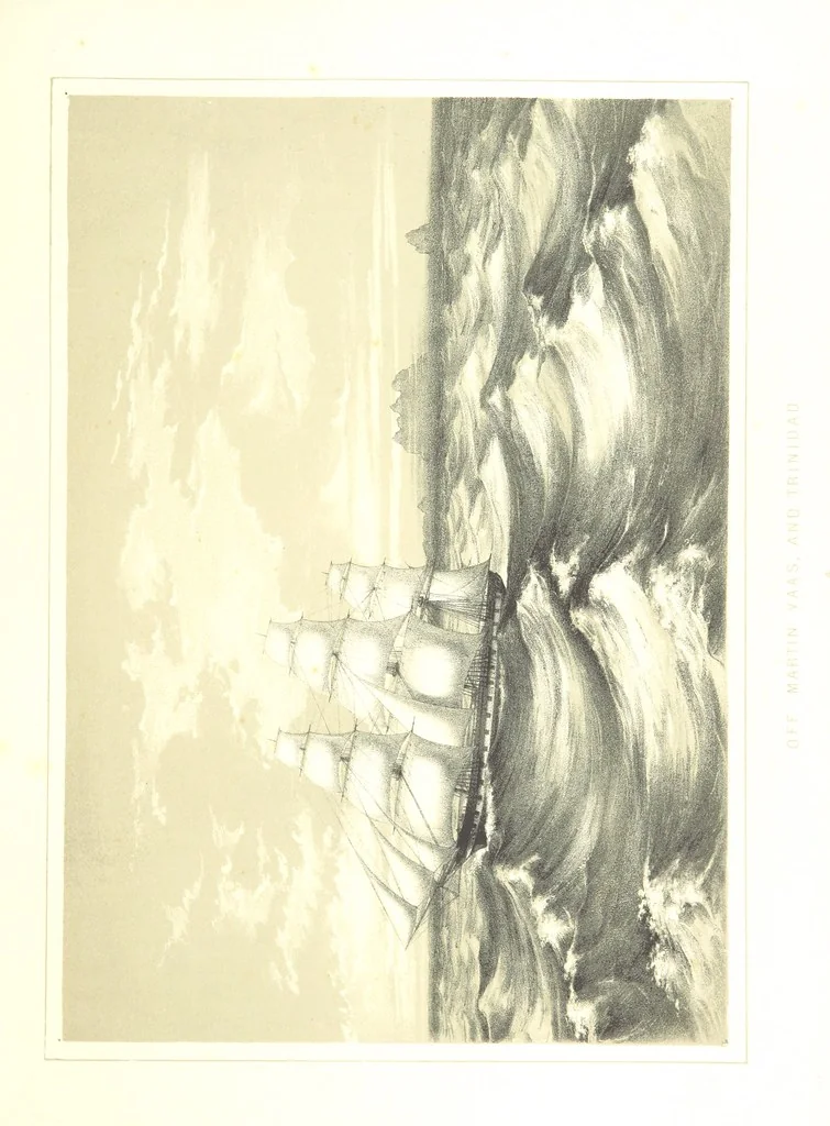An illustration from To India and back by the Cape. By a Traveller. With numerous drawings on wood and stone by J. C. Anderson, from sketches by the author and others, 1895, leaf 31