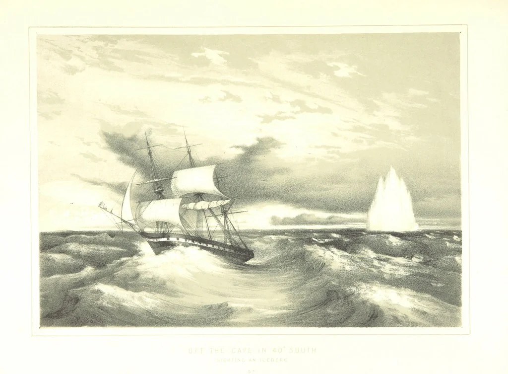 An illustration from To India and back by the Cape. By a Traveller. With numerous drawings on wood and stone by J. C. Anderson, from sketches by the author and others, 1895, leaf 41