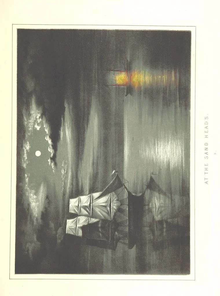 An illustration from To India and back by the Cape. By a Traveller. With numerous drawings on wood and stone by J. C. Anderson, from sketches by the author and others, 1895, leaf 63