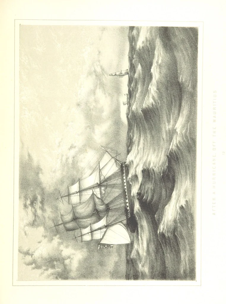 An illustration from To India and back by the Cape. By a Traveller. With numerous drawings on wood and stone by J. C. Anderson, from sketches by the author and others, 1895, leaf 73