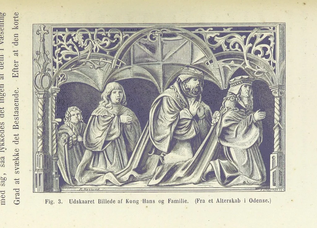 An illustration from Danmarks og Norges Historie i Slutningen af det 16de Aarhundrede, 1879, leaf 332