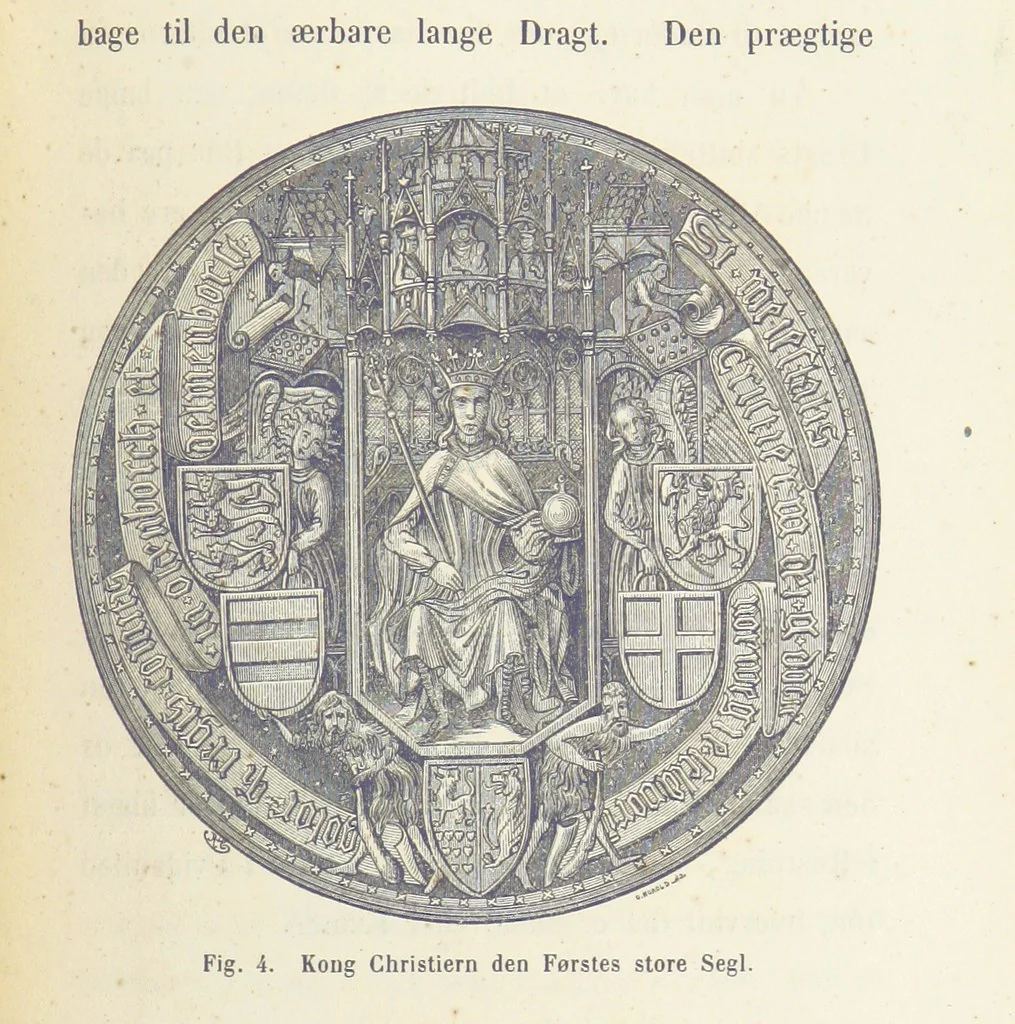 An illustration from Danmarks og Norges Historie i Slutningen af det 16de Aarhundrede, 1879, leaf 333