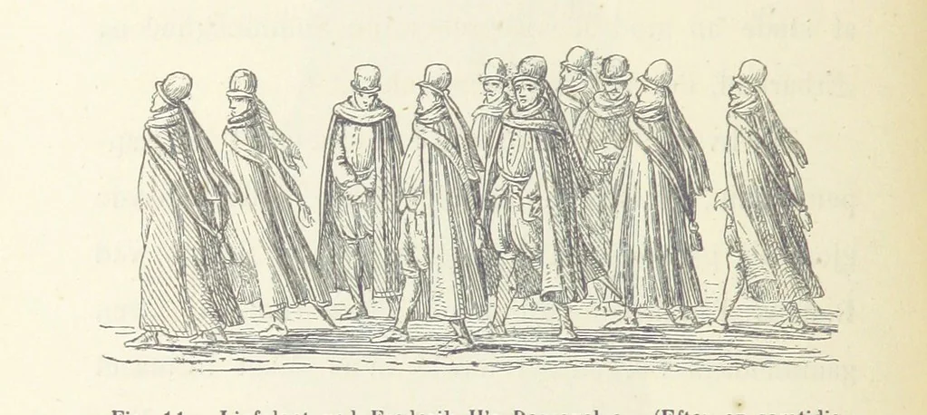 An illustration from Danmarks og Norges Historie i Slutningen af det 16de Aarhundrede, 1879, leaf 350