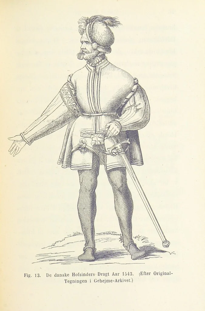 An illustration from Danmarks og Norges Historie i Slutningen af det 16de Aarhundrede, 1879, leaf 359
