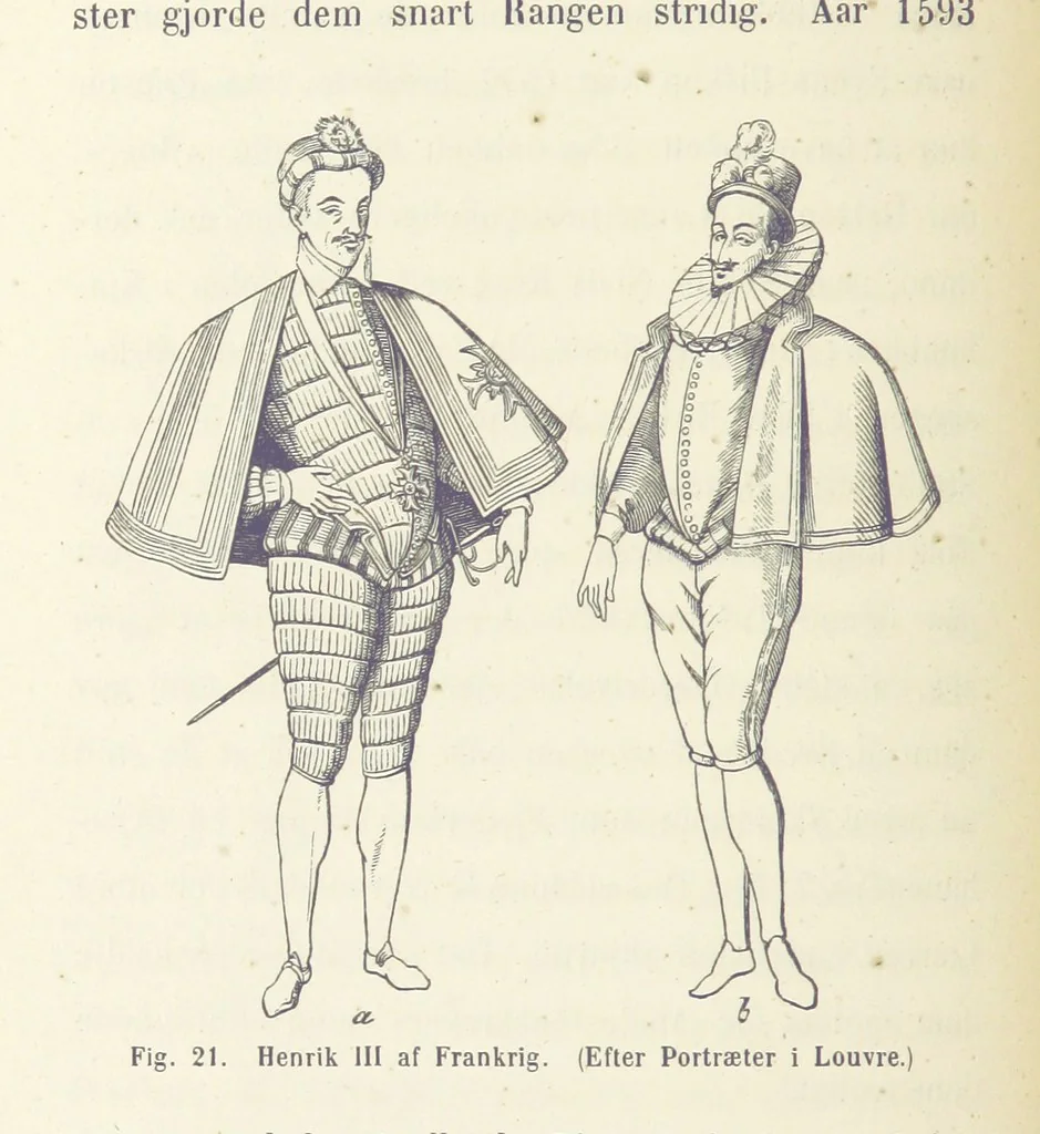 An illustration from Danmarks og Norges Historie i Slutningen af det 16de Aarhundrede, 1879, leaf 378