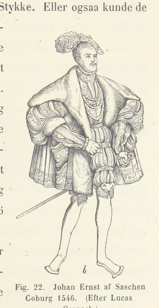 An illustration from Danmarks og Norges Historie i Slutningen af det 16de Aarhundrede, 1879, leaf 385