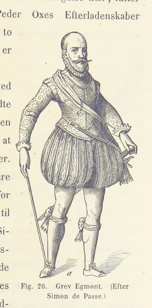 An illustration from Danmarks og Norges Historie i Slutningen af det 16de Aarhundrede, 1879, leaf 397