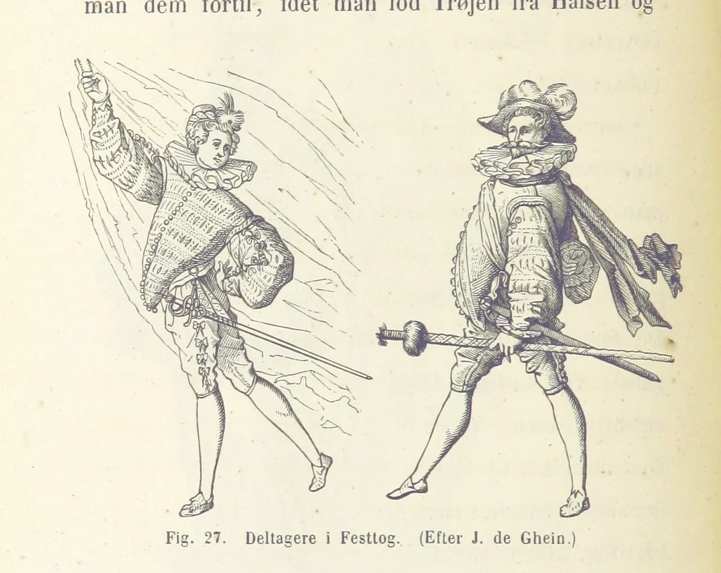 An illustration from Danmarks og Norges Historie i Slutningen af det 16de Aarhundrede, 1879, leaf 398