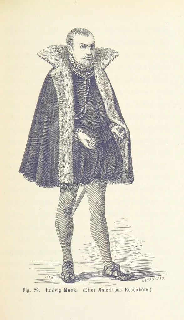 An illustration from Danmarks og Norges Historie i Slutningen af det 16de Aarhundrede, 1879, leaf 423