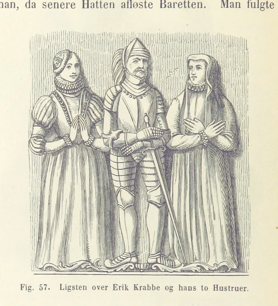 An illustration from Danmarks og Norges Historie i Slutningen af det 16de Aarhundrede, 1879, leaf 492