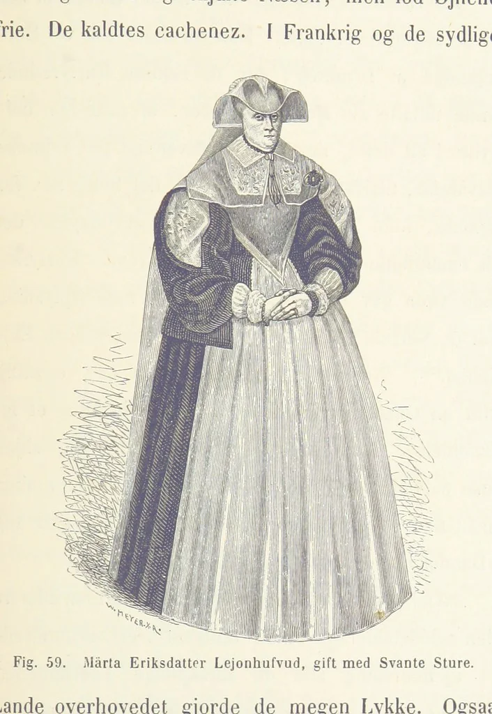An illustration from Danmarks og Norges Historie i Slutningen af det 16de Aarhundrede, 1879, leaf 495