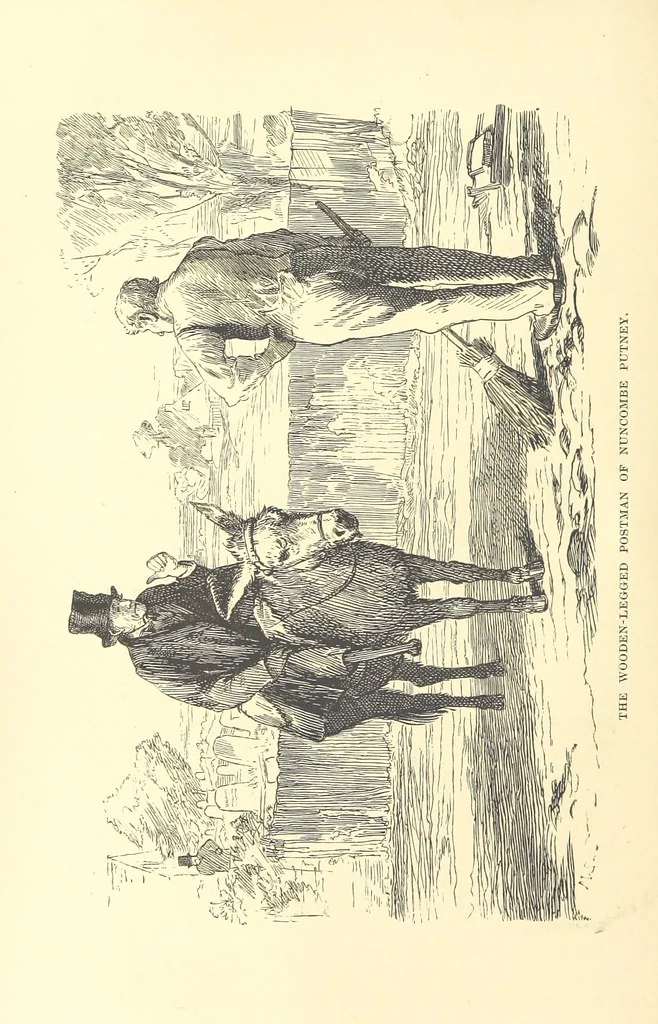 An illustration from He knew he was right, 1869, leaf 204