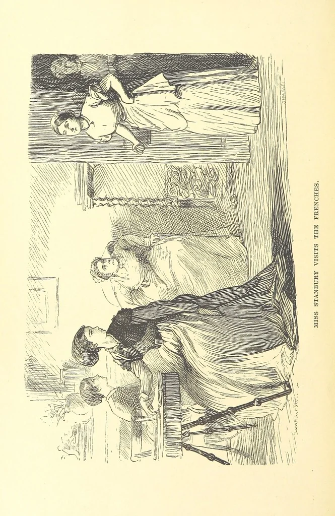 An illustration from He knew he was right, 1869, leaf 436