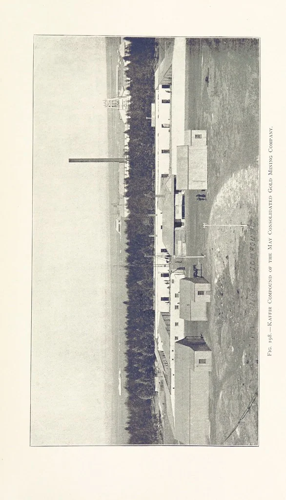 An illustration from The Witwatersrand Goldfields Banket and Mining Practice, 1898, leaf 511