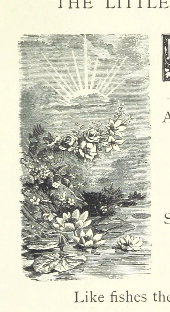 An illustration from Little Loving-Hearts Poem-Book ... With illustrations, 1882, leaf 115