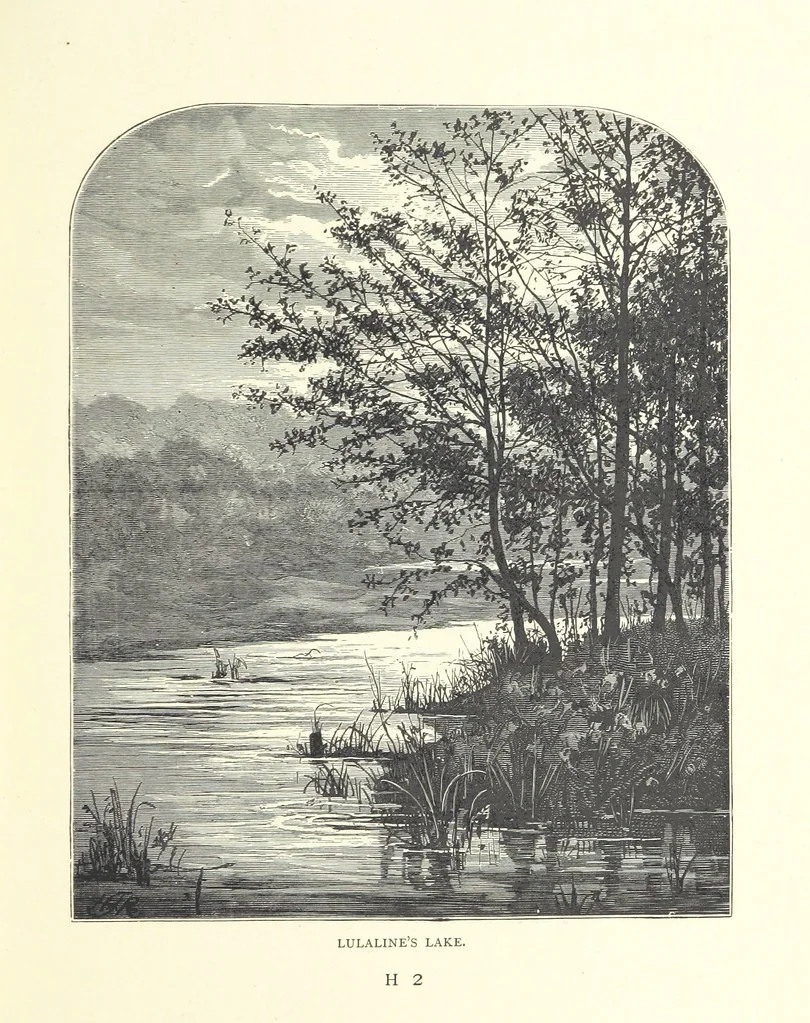 An illustration from Little Loving-Hearts Poem-Book ... With illustrations, 1882, leaf 117