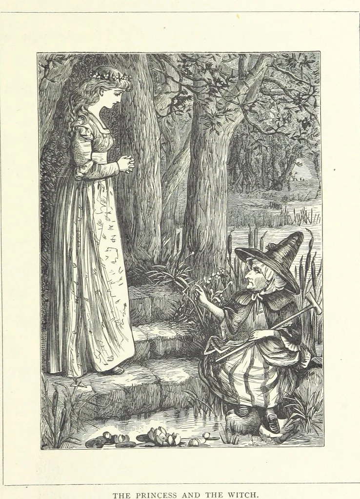 An illustration from Little Loving-Hearts Poem-Book ... With illustrations, 1882, leaf 131