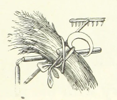 An illustration from Little Loving-Hearts Poem-Book ... With illustrations, 1882, leaf 159