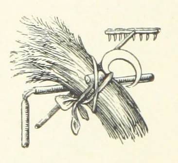 An illustration from Little Loving-Hearts Poem-Book ... With illustrations, 1882, leaf 50