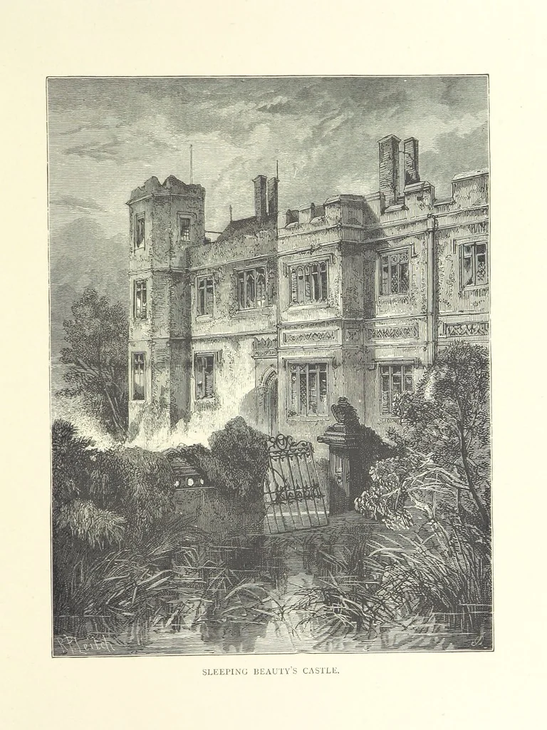 An illustration from Little Loving-Hearts Poem-Book ... With illustrations, 1882, leaf 87