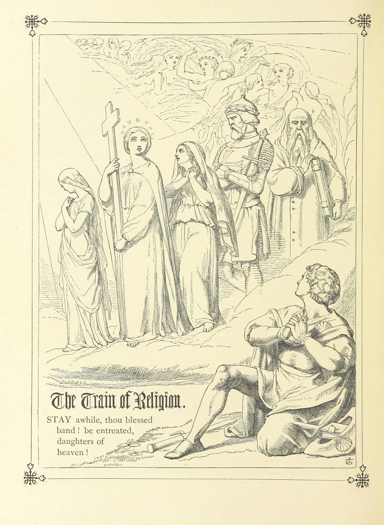 An illustration from Proverbial Philosophy. (The first and second series.) ... Illustrated. A new edition, 1867, leaf 118