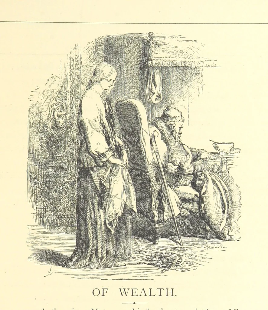 An illustration from Proverbial Philosophy. (The first and second series.) ... Illustrated. A new edition, 1867, leaf 143