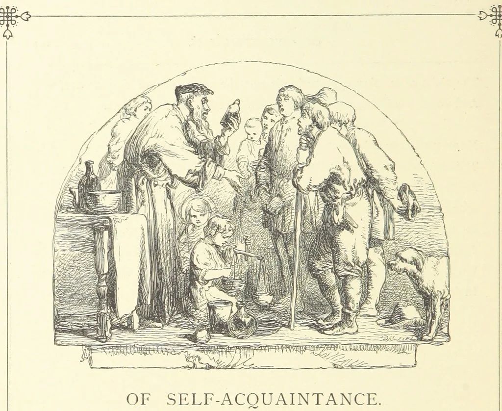 An illustration from Proverbial Philosophy. (The first and second series.) ... Illustrated. A new edition, 1867, leaf 160