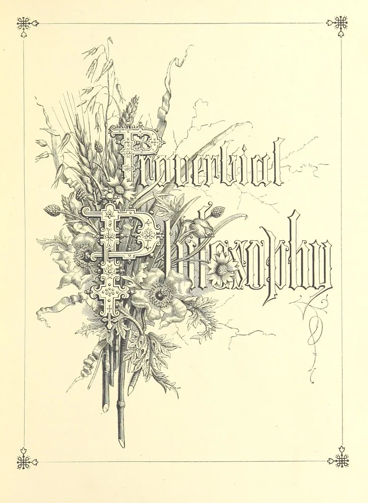 An illustration from Proverbial Philosophy. (The first and second series.) ... Illustrated. A new edition, 1867, leaf 17