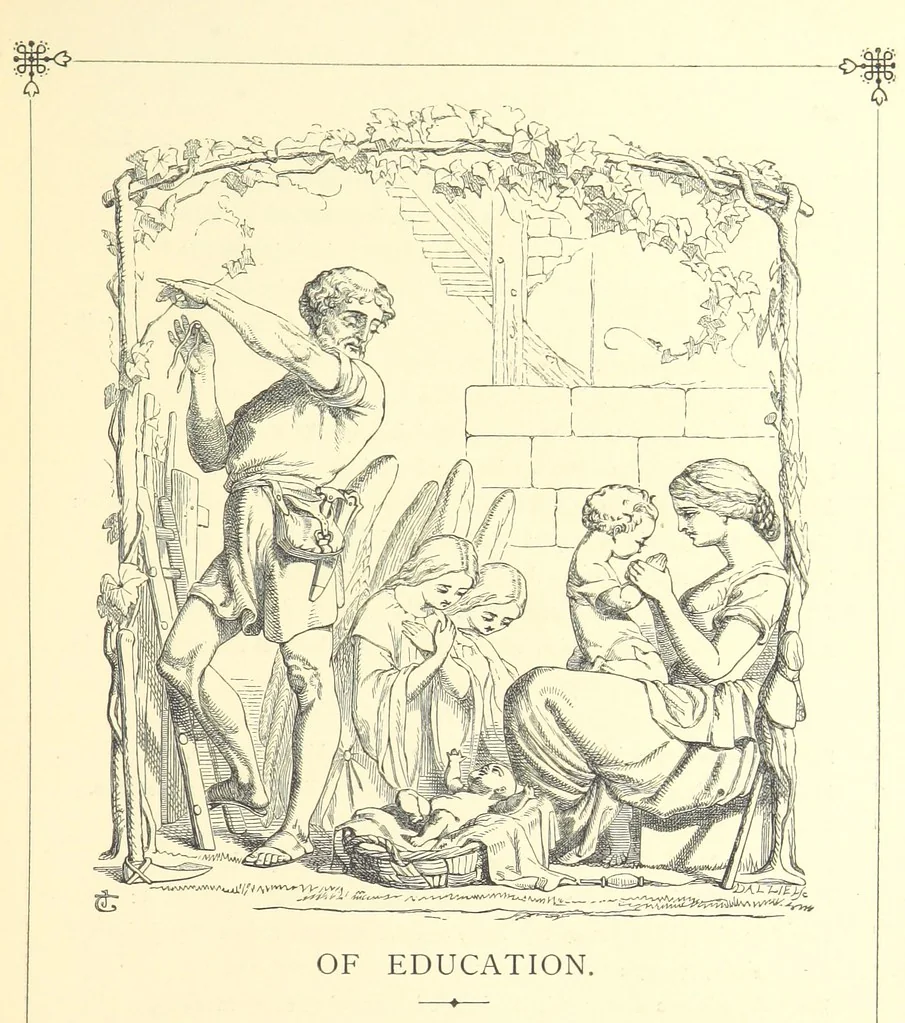 An illustration from Proverbial Philosophy. (The first and second series.) ... Illustrated. A new edition, 1867, leaf 185