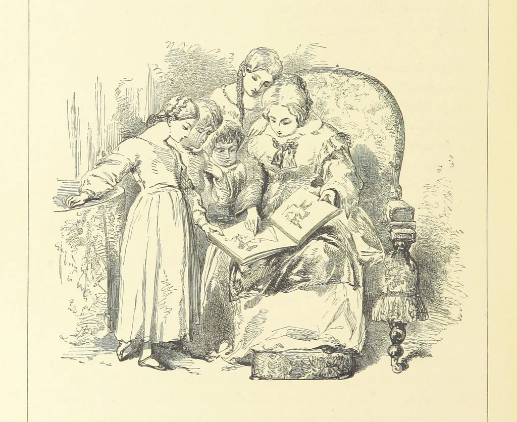 An illustration from Proverbial Philosophy. (The first and second series.) ... Illustrated. A new edition, 1867, leaf 194