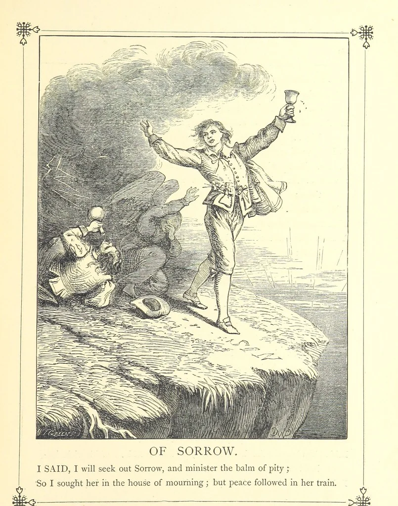 An illustration from Proverbial Philosophy. (The first and second series.) ... Illustrated. A new edition, 1867, leaf 199