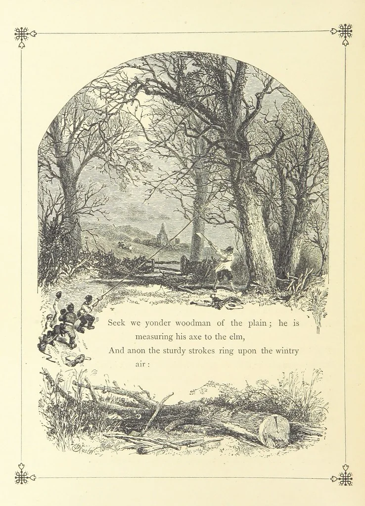 An illustration from Proverbial Philosophy. (The first and second series.) ... Illustrated. A new edition, 1867, leaf 216