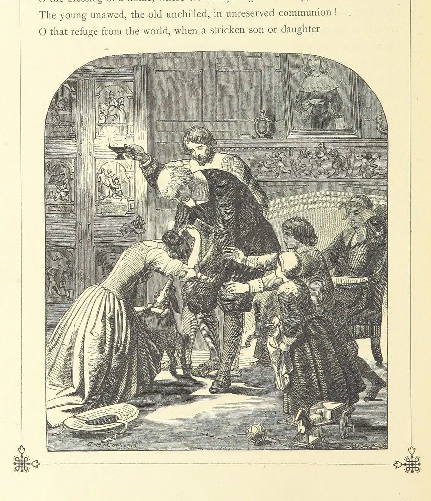 An illustration from Proverbial Philosophy. (The first and second series.) ... Illustrated. A new edition, 1867, leaf 370