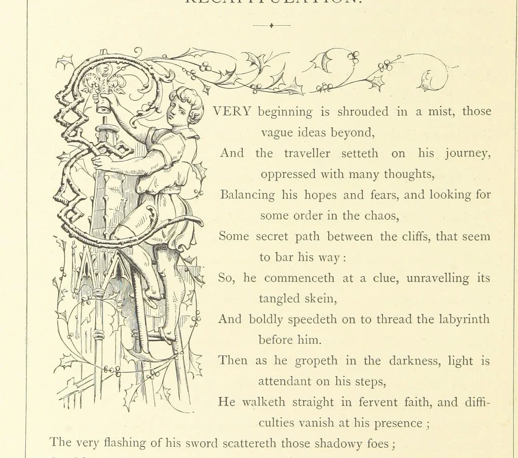 An illustration from Proverbial Philosophy. (The first and second series.) ... Illustrated. A new edition, 1867, leaf 380