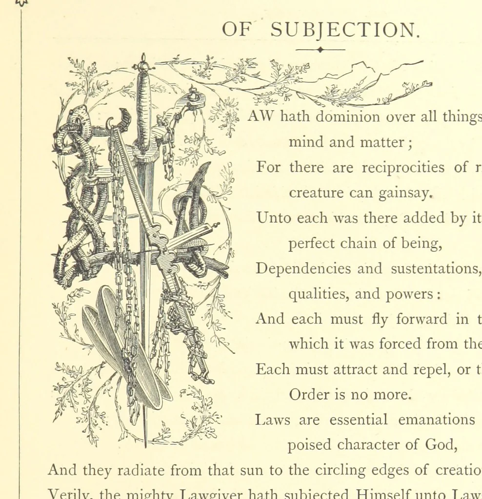 An illustration from Proverbial Philosophy. (The first and second series.) ... Illustrated. A new edition, 1867, leaf 59