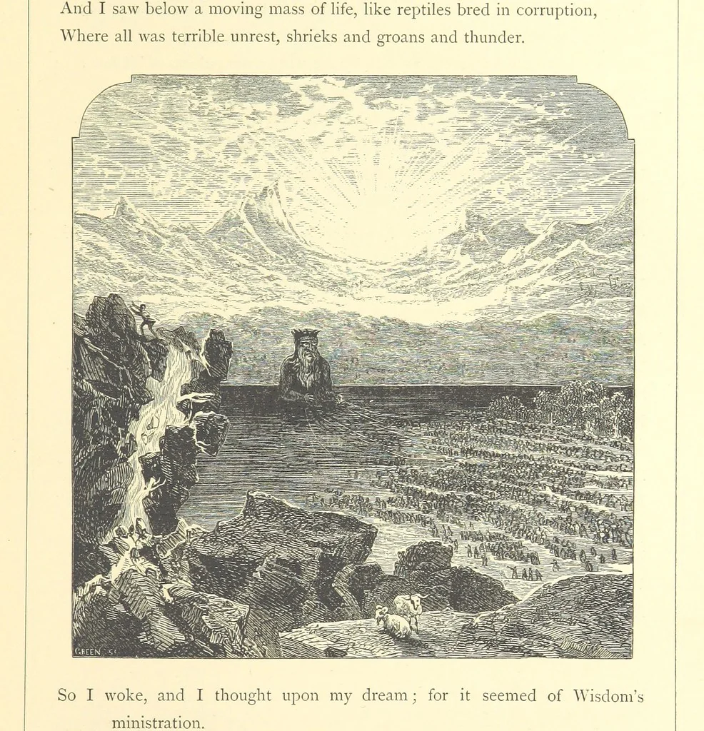 An illustration from Proverbial Philosophy. (The first and second series.) ... Illustrated. A new edition, 1867, leaf 71