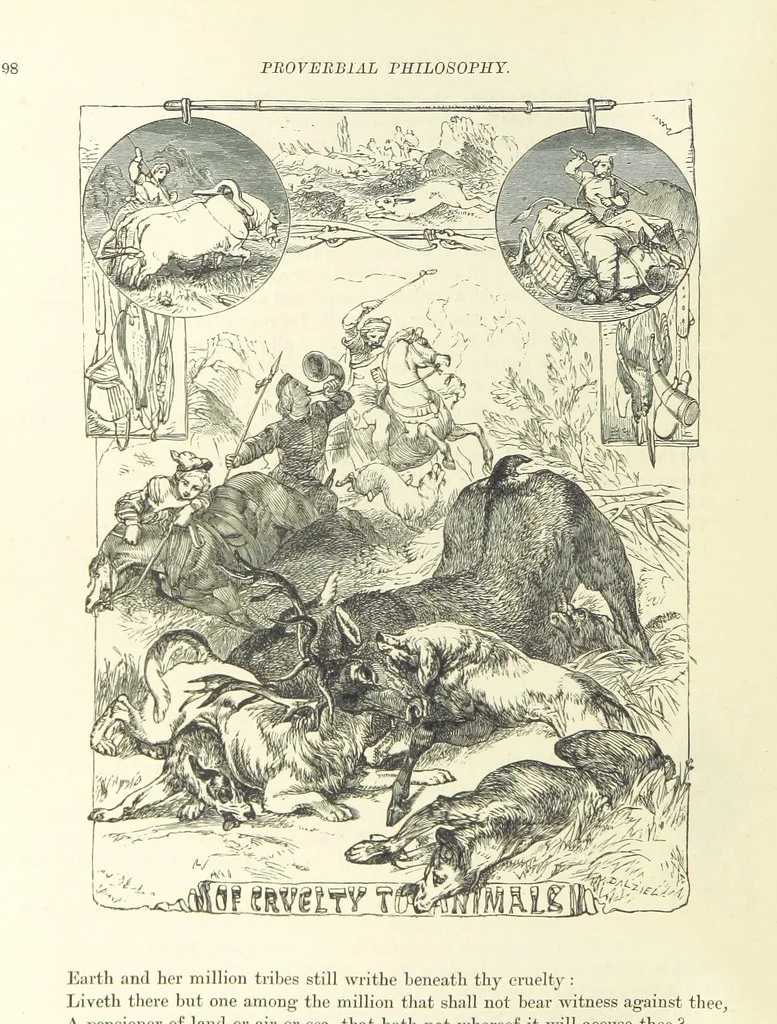 An illustration from Proverbial Philosophy in four series; now first complete, etc, 1881, leaf 120