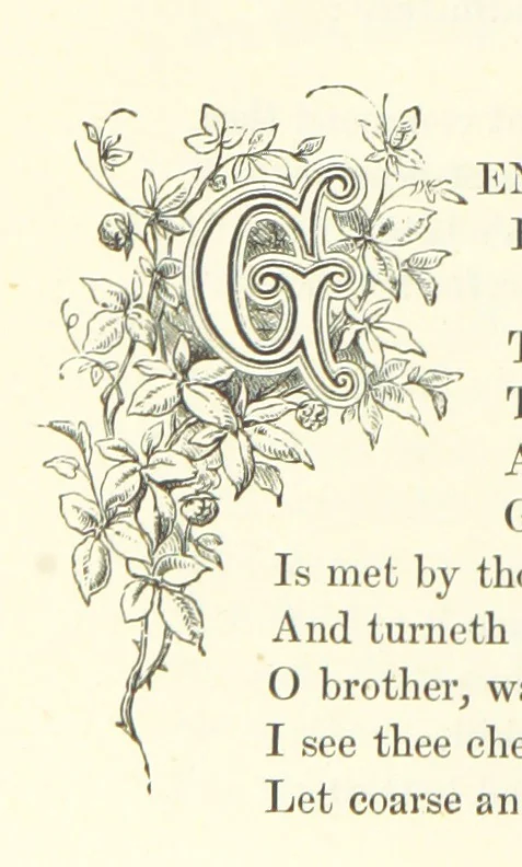 An illustration from Proverbial Philosophy in four series; now first complete, etc, 1881, leaf 190