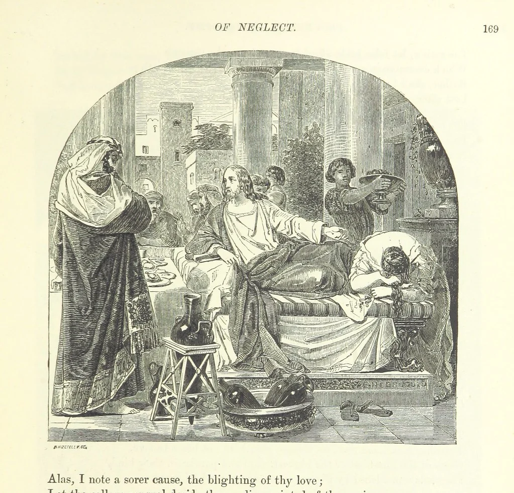 An illustration from Proverbial Philosophy in four series; now first complete, etc, 1881, leaf 191