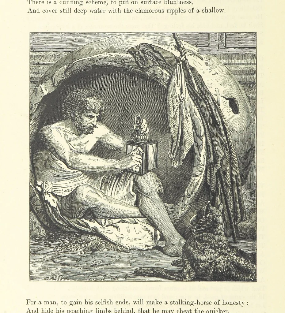An illustration from Proverbial Philosophy in four series; now first complete, etc, 1881, leaf 242
